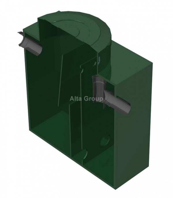 Жироуловитель промышленный Alta-M-OS 3.6-240